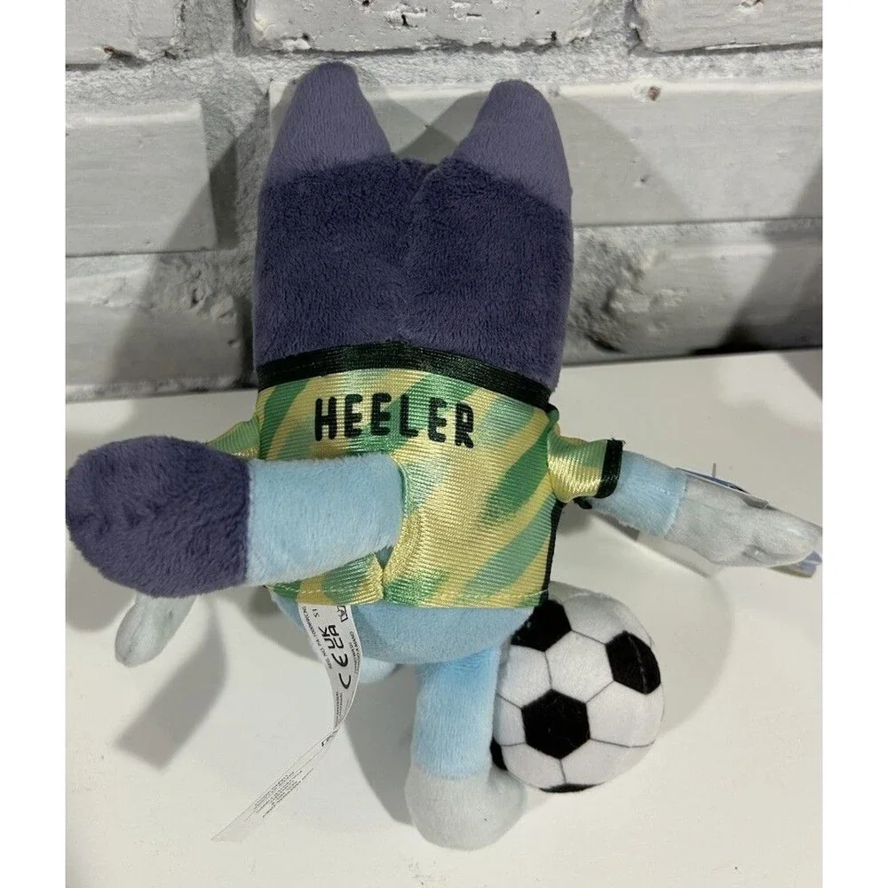 Plush Toy Bluey Friends Soccer Super Soft Deluxe Embroidered Details
